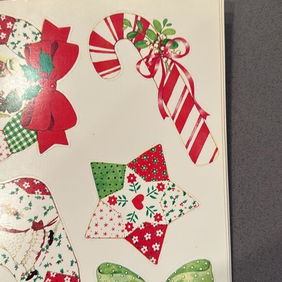 Vintage American Greetings Holly Hobbie Christmas Ornament Punch Out Book. - Picture 9 of 9
